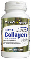Mason Vitamins Ultra Collagen Beauty Formula Made with 100% Pure Collagen caps, 100 ct Bottle