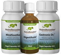 Native Remedies Gastronic Doctor, DigestAssist and MindSoothe PowerPack