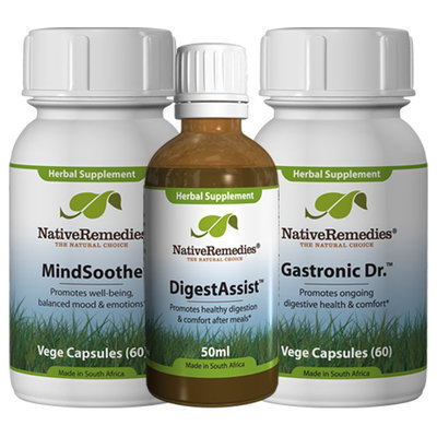 Native Remedies Gastronic Doctor, DigestAssist and MindSoothe PowerPack