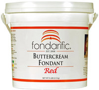 Fondarific Butter Cream Fondant, 5 lbs