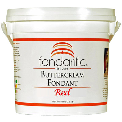 Fondarific Butter Cream Fondant, 5 lbs