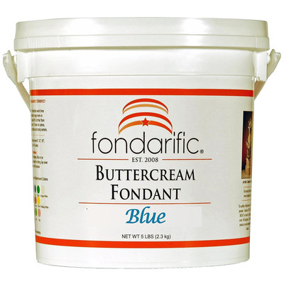 Fondarific Butter Cream Fondant, 5 lbs