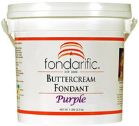 Fondarific Butter Cream Fondant, 5 lbs