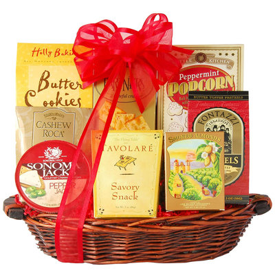 Wine.com Something Sweet & Savory Gift Basket