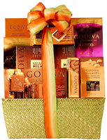 Wine.com Godiva Milk Chocolate Gift Basket, 2.55 lb