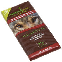Endangered Species Chocolate Dark Chocolate w/ Cranberries & Almond.