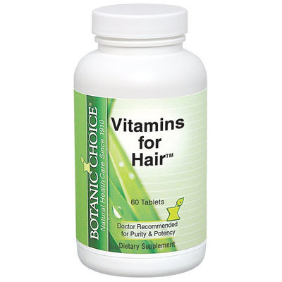 Botanic Choice Vitamins for Hair Formula Dietary Supplement Tablets