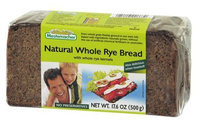 Mestemacher Natural Whole Rye Bread, 17.6 oz Packages, 12 pk