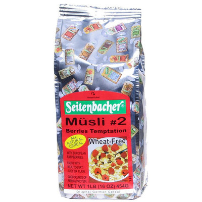 Seitenbacher All Natural Cereal #2 Berries Temptation - 1 lb