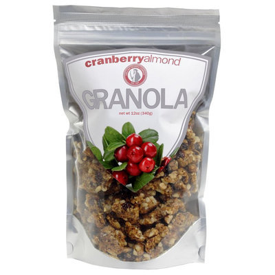 Leila Bay Trading Company Cranberry Almond Granola, 12 oz Pouches, 3 pk