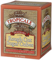 Tropicale Demerara Cane Rough Cut Sugar Cubes - 6 pk.