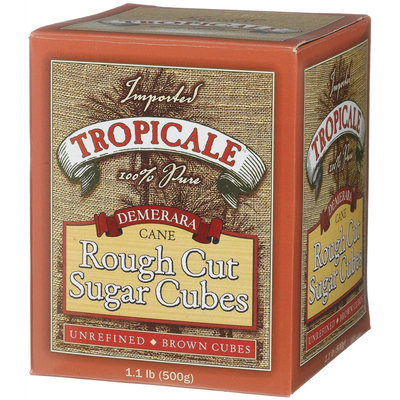 Tropicale Demerara Cane Rough Cut Sugar Cubes - 6 pk.