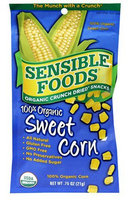 Sensible Foods Organic Crunch Dried Snacks, Sweet Corn, 24 pk