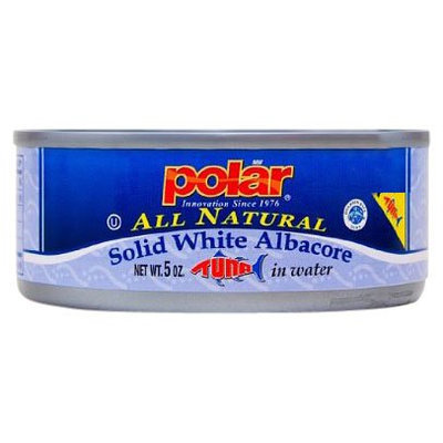 Polar All Natural Solid White AlbacoreTuna in Water, 6 oz Units, 24 pk