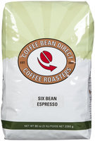 Coffee Bean Direct Six Bean Espresso, Whole Bean Coffee, 5 lb bag