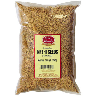 Spicy World Methi Seeds (Fenugreek)