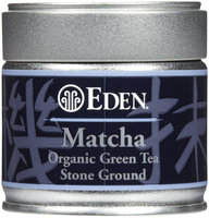 Eden Organic Matcha Tea, green tea Stoned Ground 1 oz Tin