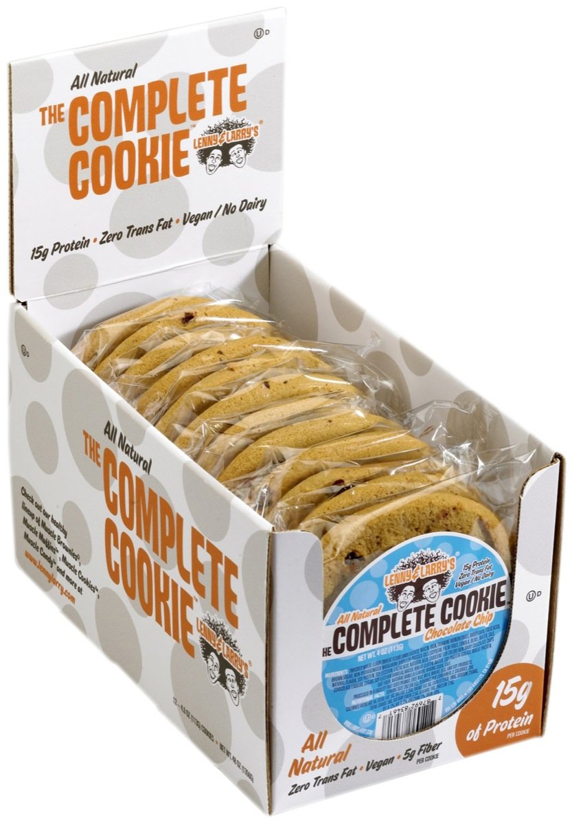 Lenny & Larry's The Vegan Complete Cookie Chocolate Chip 12 Cookies