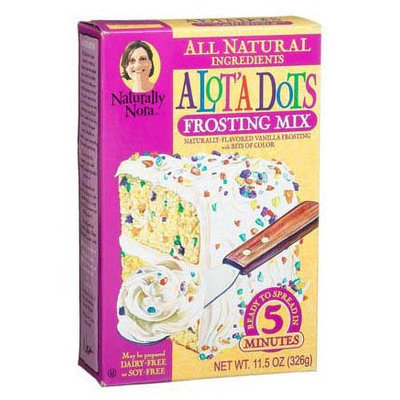 Naturally Nora A Lot'a Dots Frosting Mix - 6 pk.