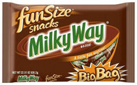 Milky Way: Chocolate Caramel And Nougat Fun Size, 22.51 Oz
