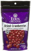 Eden Organic Dried Cranberries, 4 oz Pouches, 15 pk