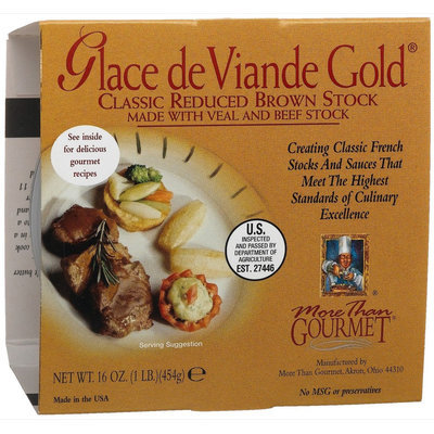 More Than Gourmet Glace De Viande Gold, Reduced Brown Stock