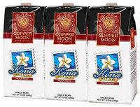 Copper :moon Copper Moon Kona Blend Medium Roast, Whole Bean Coffee, 12 oz Bags, 3 pk