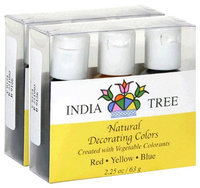 India Tree Natural Decorating Colors Set, 3 ct Packages 2.25 oz, 2 pk