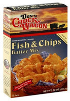 Don's Chuck Wagon Fish & Chips Batter Mix, 12 oz, 6 pk
