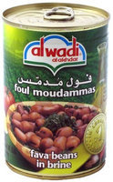 Al Wadi Foul Moudammas, Fava Beans in Brine, 14 oz, 12 pk
