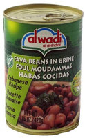 Al Wadi Foul Moudammas, Fava Beans, Lebanese Recipe, 15 oz, 12 pk