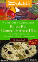 Sukhi's Gourmet Indian Foods, Pulao Rice Spice Mix, 0.25 oz, 12 pk