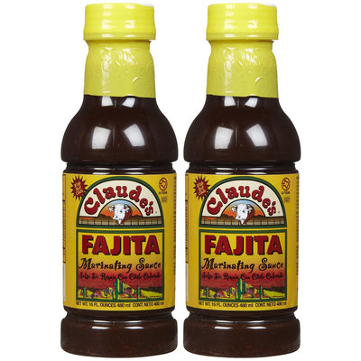 Claude's Fajita Marinade Sauce, 16 oz, 2 pk