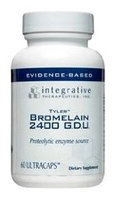 Integrative Therapeutics Bromelain 2400 G.D.U, 60 UltraCaps