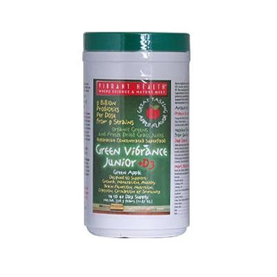Vibrant Health Green Vibrance Junior for Toddlers & Tweens Apple-Licious
