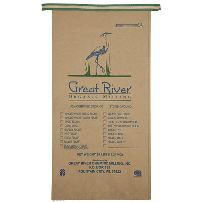 Great River Organic Milling Specialty Flour, 400 oz