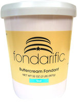 Fondarific Butter Cream Fondant, 2 lbs