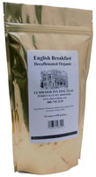 Elmwood Inn Fine Teas, English Breakfast Organic Decaf Black Tea, 16 oz Pouch