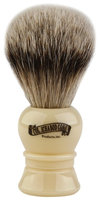 Colonel Conk Model # 910 Silver Tip Badger Brush with Ivory Handle