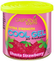 California Scents Cool Gel, (Pack of 8), Shasta Strawberry - 8 pk.