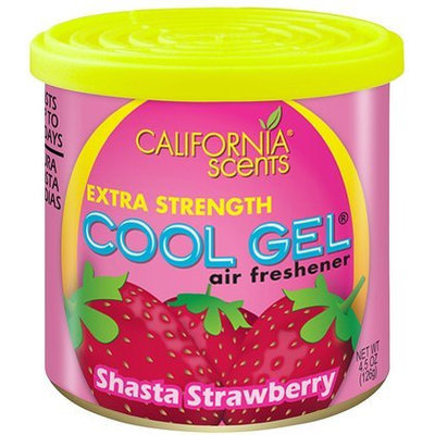 California Scents Cool Gel, (Pack of 8), Shasta Strawberry - 8 pk.