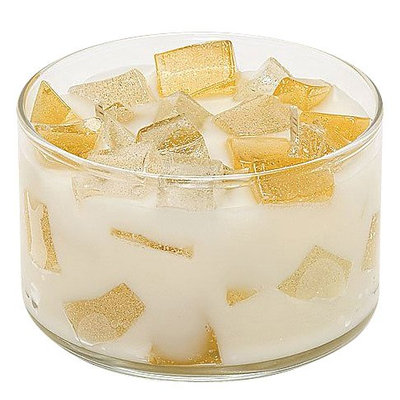 Primal Elements Almond Biscotti Two Wick Color Bowl Candle, 10 oz