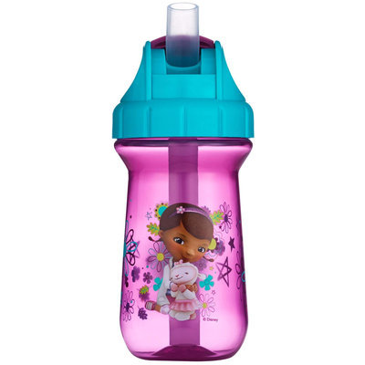 The First Years Disney Junior Doc McStuffins Flip Top Straw Cup - 10 oz