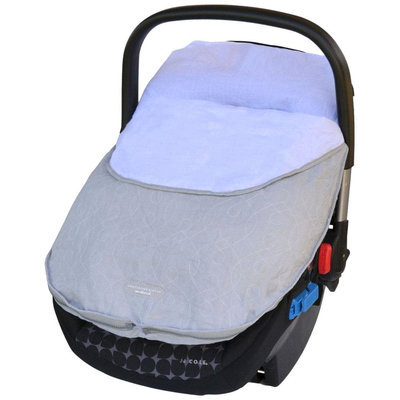 JJ Cole BundleMe Foot Muff - Gray Stitch - 1 ct.
