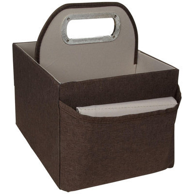 Jj Cole Collections JJ Cole Diaper and Wipes Caddy - Cocoa Heather