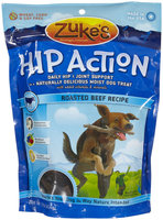 Zukes 16 Oz Hip Action Beef Flavor Dog Treats