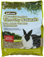 Zupreem Pet Rabbit Food Pellets 10 Lb