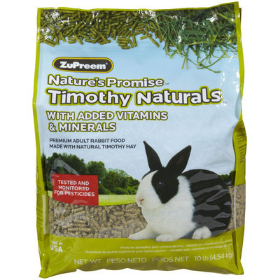 Zupreem Pet Rabbit Food Pellets 10 Lb