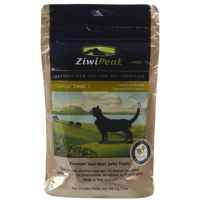 ZiwiPeak Good-Cat Lamb Liver Real Meat Jerky Cat Treats