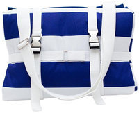 Palm Beach Crew Brilliant Blanket - Cabana Blue Stripes - 1 ct.